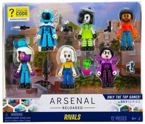 Figurines Roblox DevSeries Arsenal Reloaded Rivals Jazwares : King