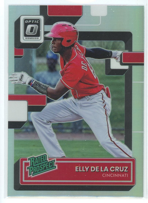 MLB Cincinatti Reds 2023 Panini Donruss Single Card Elly De La Cruz 57  Rated Prospect, Rookie Card - ToyWiz