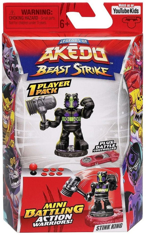 Legends of Akedo Beast Strike Stink King Mini Battling Action