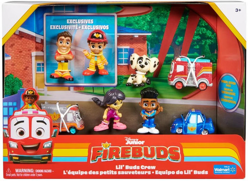 Disney Junior Firebuds Lil Buds Crew Exclusive Figure Set