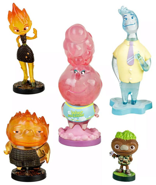 Disney Pixar Elemental Ember, Wade, Clod, Gale Bernie Exclusive 3.75 5 ...