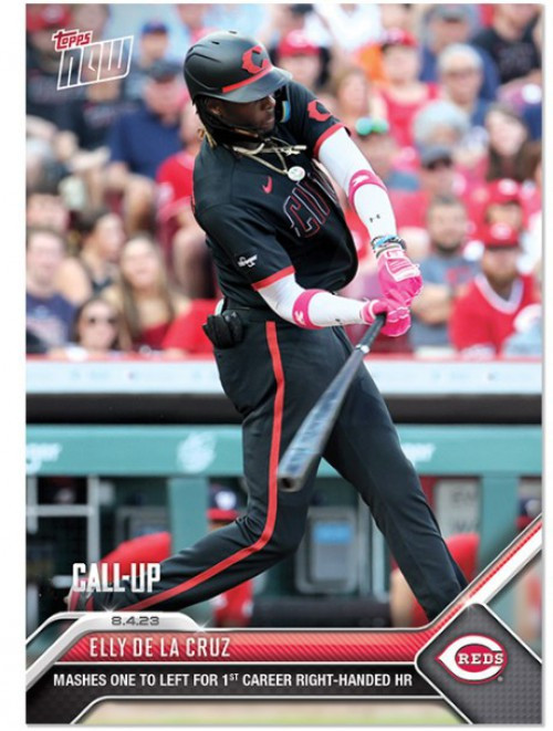 MLB Cincinatti Reds 2023 Panini Donruss Single Card Elly De La Cruz 57  Rated Prospect, Rookie Card - ToyWiz