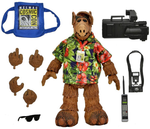 SALE‼️❶2023年限定品ALFアルフネカNECAアルティメットフィギュア NECA ALF Ultimate ALF 7 Action Figure Cosmic Con Version