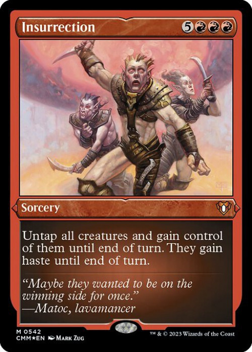 Magic The Gathering Commander Masters Single Card Mythic Rare