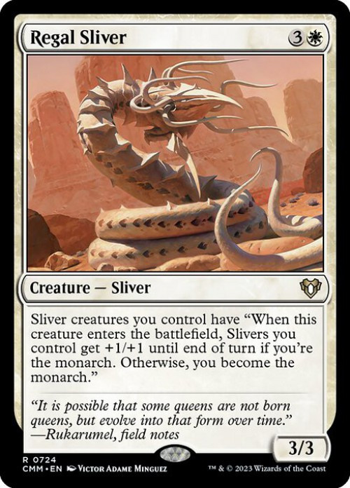 Magic The Gathering Commander Masters Single Card Rare Regal