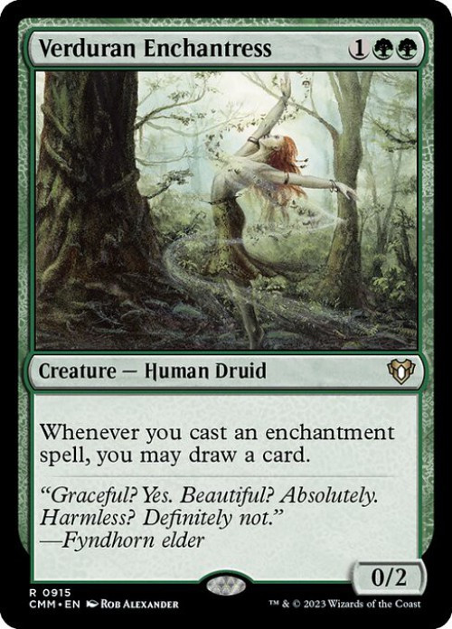 enchantress cards mtg Go-Shintai of Life's Origin Shrine Kamigawa Magic Comm CommanderComplete Illustrated by Rebecca Guay Modern Horizons 2 #283 EDHREC rank 944 Magic What are good cards for