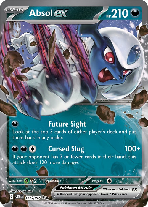 absol pokemon card gx Mega-Absol ex 038/063 Mega Brave have for your premier collection. Mega Absol EX 2025 Pokemon