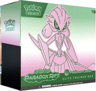 Pokemon Scarlet & Violet Paradox Rift Iron Valiant Elite Trainer Box [11 Booster Packs, 2 Foil Promo Cards, 65 Card&91; (Pre-Order ships April)