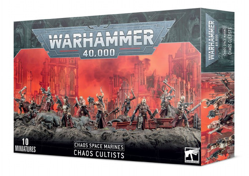 Warhammer Imperium – Chaos Space Marines Premium Kit – 13 Figurines Démontées Neuves