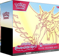 Pokemon Scarlet & Violet Paradox Rift Roaring Moon Exclusive Elite Trainer Box [11 Booster Packs, 2 Foil Promo Cards, 65 Card Sleeves & More&91; (Pre-Order ships May)