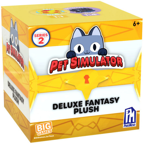 Pet Simulator X Series 2 Deluxe Fantasy Plush 8 Mystery Pack PhatMojo