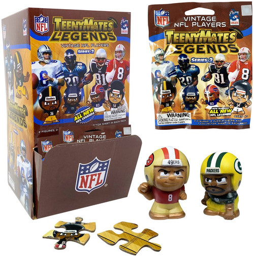 NFL TeenyMates Football Legends Special Edition Mystery Box [32 Packs]