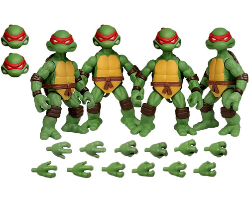 Teenage Mutant Ninja Turtles 5 Points Leonardo, Raphael, Donatello