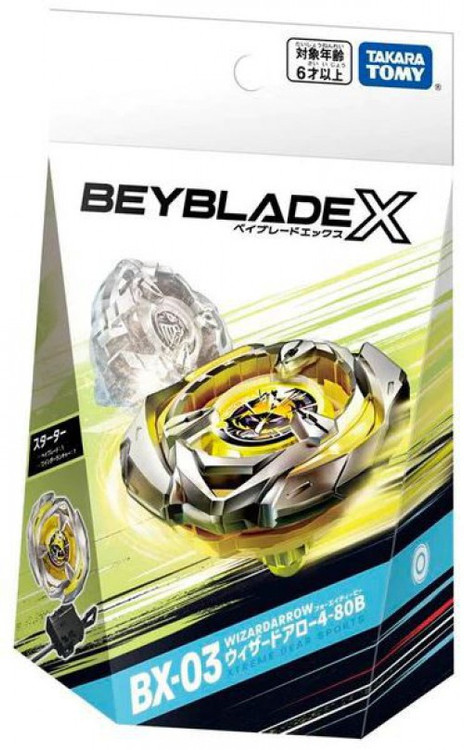 Beyblade X Wizardarrow 4-80B Starter Set BX-03 Tomy Takara - ToyWiz
