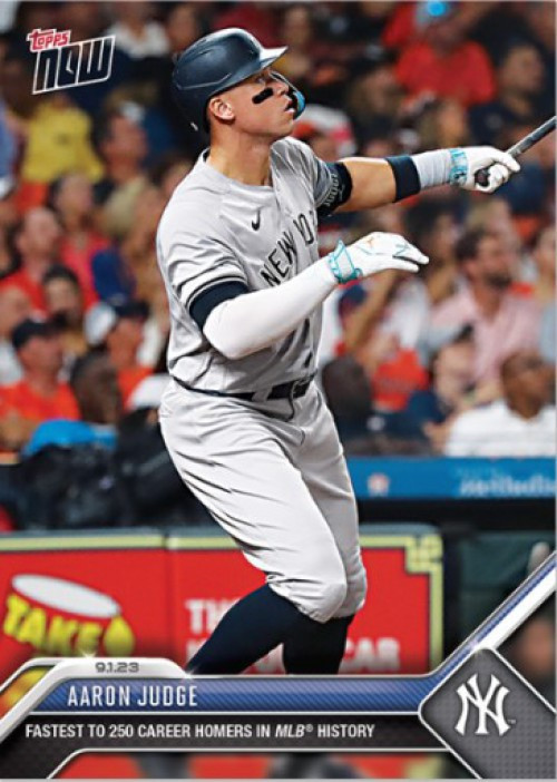 Aaron Judge 3rd fastest to hit 100 home runs