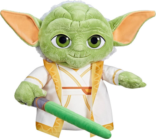 Star Wars Young Jedi Adventures Master Yoda Plush Hasbro ToyWiz