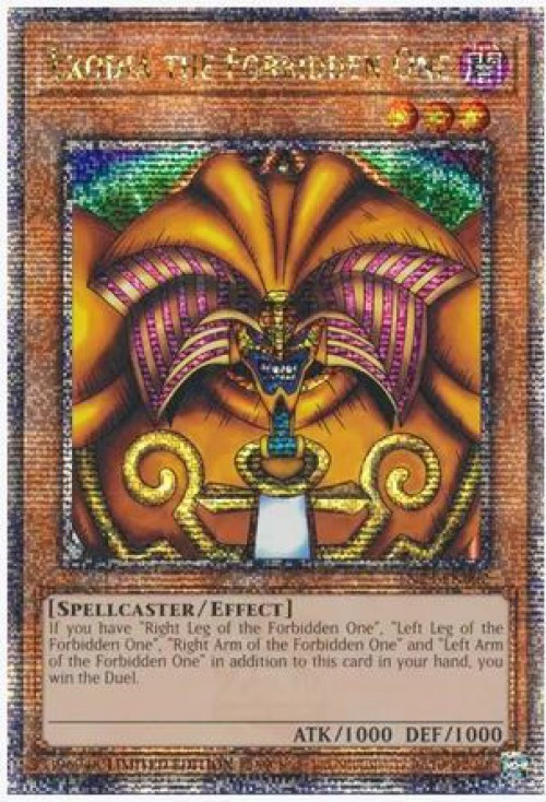 YuGiOh Trading Card Game 25th Anniversary Single Card Quarter Century Secret Rare Exodia the Forbidden One TN23-EN002 - ToyWiz YuGiOh Trading Card Game 25th Anniversary Single Card Quarter Century Secret Rare Exodia the Forbidden One TN23-EN002 - ToyWiz