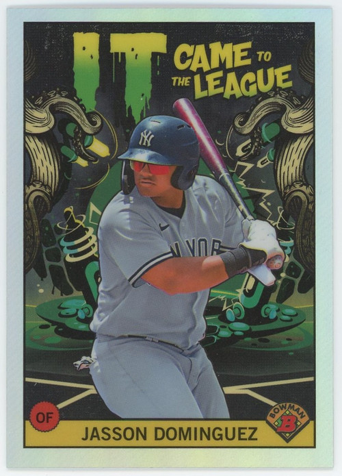 MLB New York Yankees 2021 Bowman Draft Single Card Jasson Dominguez BD-77 -  ToyWiz