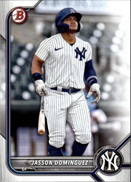 MLB New York Yankees 2021 Bowman Draft Single Card Jasson Dominguez BD-77 -  ToyWiz