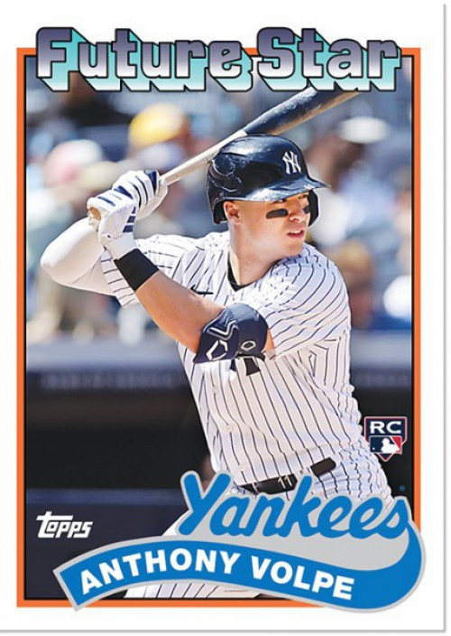 Anthony Volpe Rookie Mojo Refractor Mega 2021 Bowman #BCP-85, Yankees –