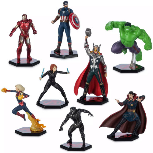 Disney Store Mega Set 16 Figuras Marvel Avengers Endgame