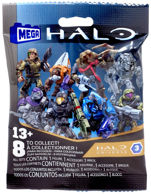 Halo Infinite Series 2 Mini Figure Mystery Pack 1 RANDOM Figure Mega  Construx - ToyWiz