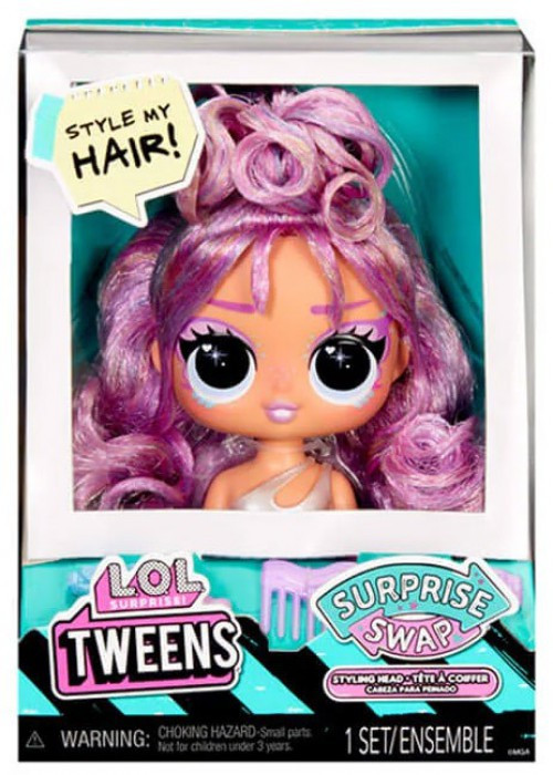 LOL Surprise Tweens Surprise SWAP Purple Sparkle Hair Styling