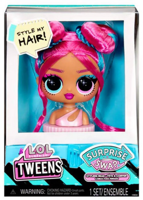 LOL Surprise Tweens Surprise SWAP Pink with Blue Stripes Hair