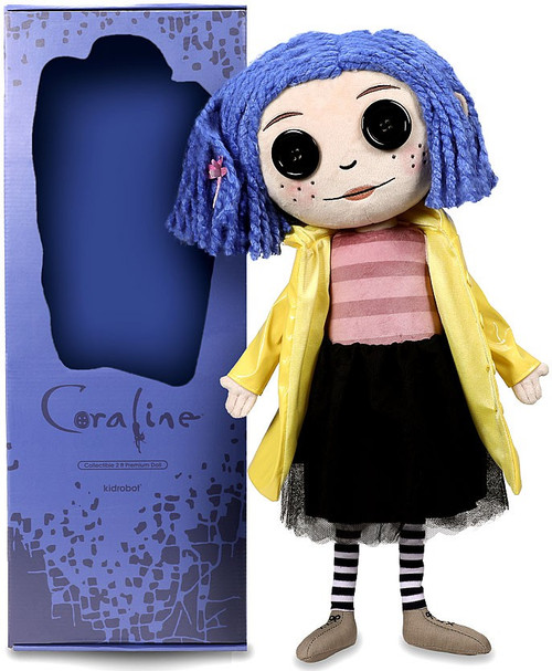 Coraline Premium Coraline 24 Plush Doll Horror Gift Box Kidrobot NECA -  ToyWiz