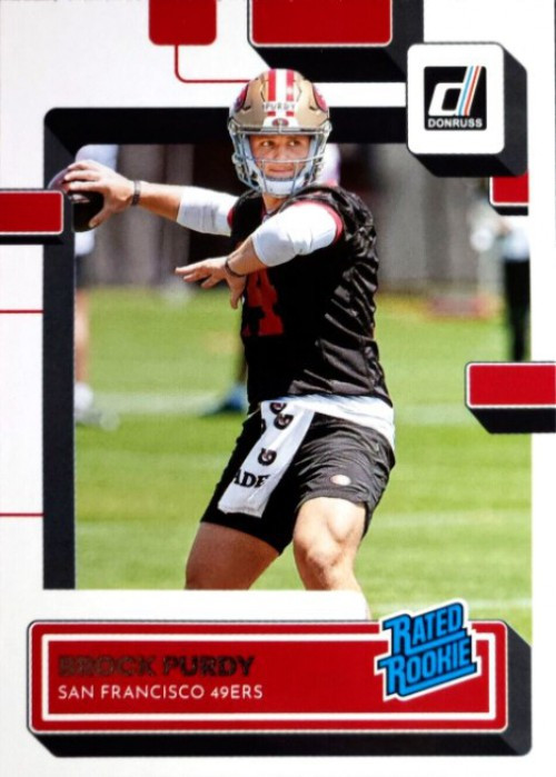 NFL San Francisco 49ers 2022 Instant Weekly Football Single Card 1 of 2247 Brock  Purdy 186 Rookie Card, Leads 49ers to 10th Straight Win with 3 Touchdowns -  ToyWiz