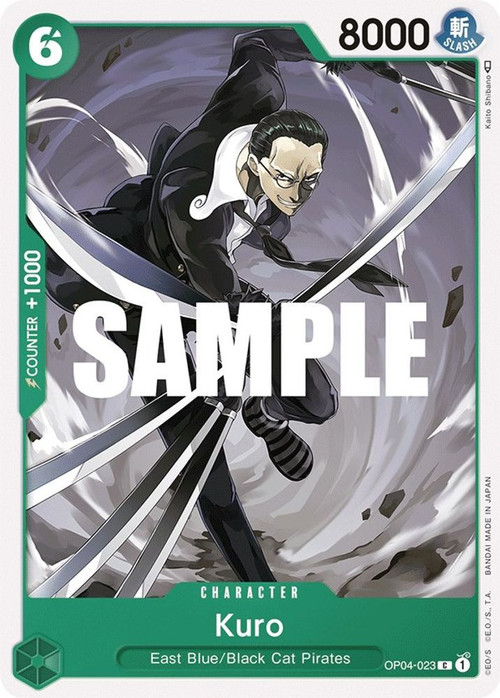 one piece tcg kuro deck CARD GAME/[OP-15] Adventure on KAMI's Island]Kuro OP15-025 Foil | Buy from Republic One Piece Trading Card Game