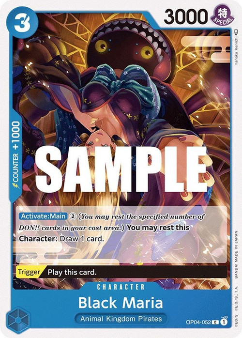 black maria one piece card game 2024 OP08 EN #074 Alternate Art PSA 10 you will receive a card in the same listed condition. New OP08 Cards revealed via