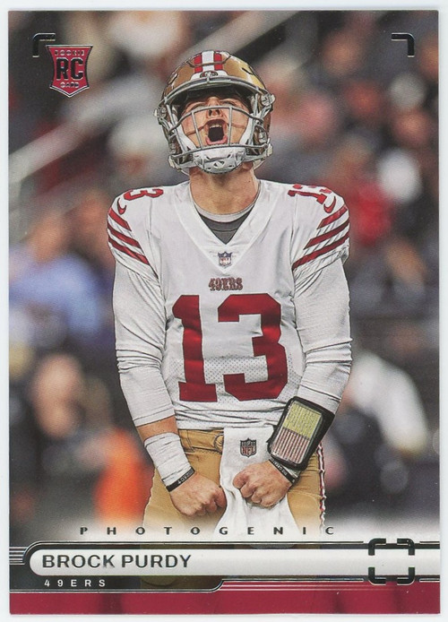 NFL San Francisco 49ers 2022 Instant Weekly Football 1 of 3418 Brock Purdy  #134 [Rookie Card, Leads 49ers to Big Win!]