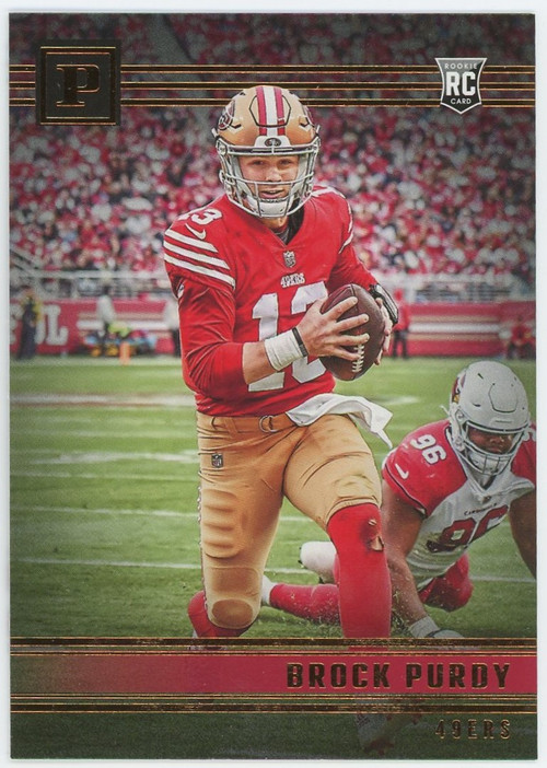 NFL San Francisco 49ers 2022 Instant Weekly Football Single Card 1 of 2247 Brock  Purdy 186 Rookie Card, Leads 49ers to 10th Straight Win with 3 Touchdowns -  ToyWiz