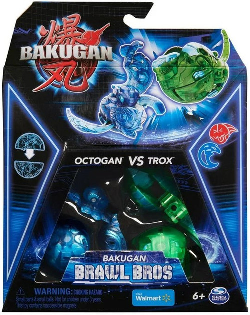 Bakugan Legends 2023 Hydranoid x Krakelios 2-inch Core Collectible Figure  and Trading Cards