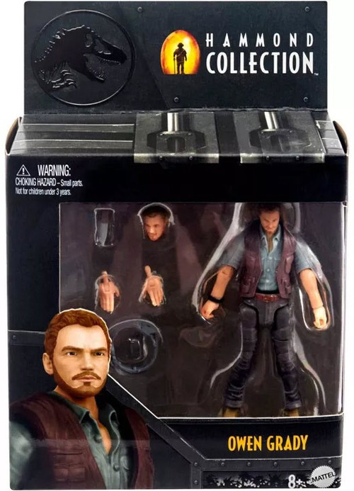 Jurassic World Hammond Collection Owen Grady 4 Action Figure Mattel