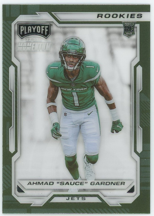 NFL 2022 Panini Chronicles Photogenic Football Single Card Ahmad Sauce  Gardner PH-33 Rookie - ToyWiz