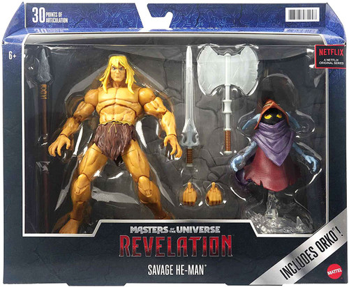 Masters of the Universe Revelation Masterverse Savage He-Man with