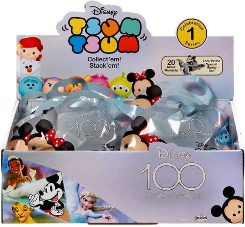 Disney Tsum Tsum Series 1 Perry, Goofy & Winnie the Pooh Mini Figures, 3  Pack