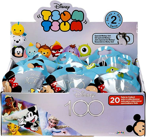  Disney Tsum Tsum mystery pack series 4 (1 Tsum Tsum & 1  accessory per pack) : Toys & Games