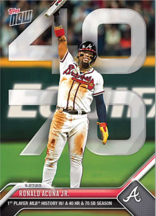 Atlanta Braves - 2023 MLB TOPPS NOW® Card 922 - PR: 704