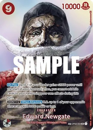 One Piece Trading Card Game Paramount War Single Card Super