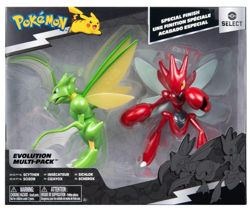 Pokemon Select Series Evolution Multi-Pack Scyther Scizor