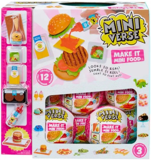 Miniverse Make It Mini Food Ice Cream Social Exclusive Playset NOT