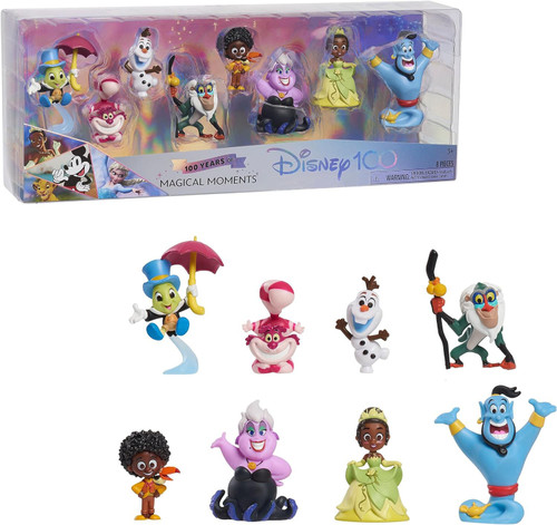 Disney 100 100 Years of Magical Moments 2 Mini Figure 8-Pack Just