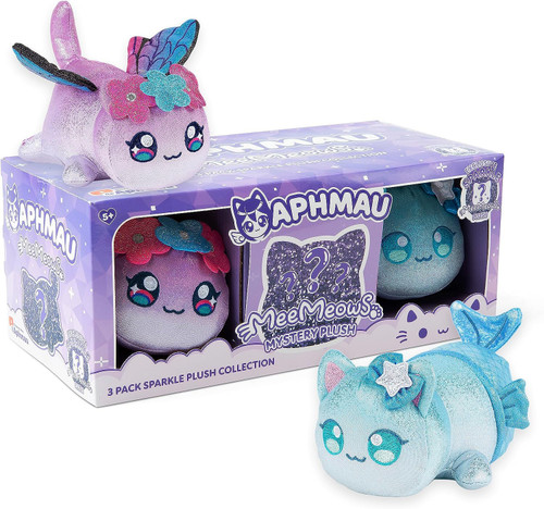 Aphmau 6インチ MeeMeow ぬいぐるみ 3個パック Amazon.co.jp: Aphmau 6インチ MeeMeow ぬいぐるみ スパークル