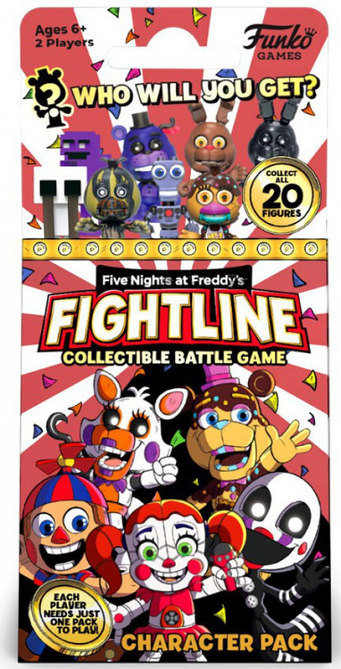 ゲームキャラクター Five Nights at Freddy's: Fightline Funko Five Nights at Freddys Fightline Fightline Character Pack