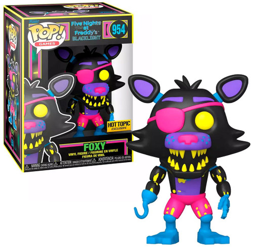 COPY] Five Nights At Freddy's - Freddy Fazbear Blacklight - POP! Games  action figure 954