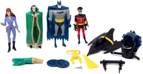 BATMAN: SHADOWS OF GOTHAM CITY フィギュアセット DC Batman Shadows of Gotham City Action Figure 4-Pack Batman