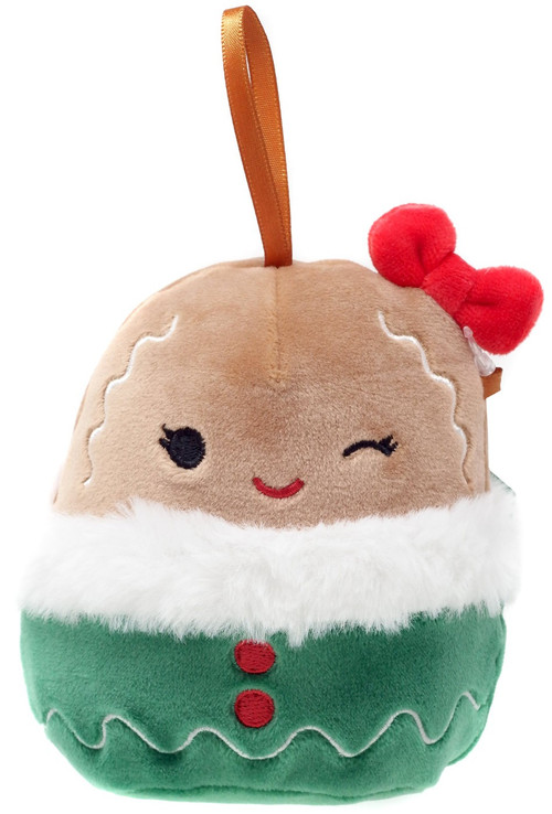 Squishmallows Ornament Jordan the Gingerbread Man 4 Plush HOLIDAY  Collection Loose Kellytoys - ToyWiz